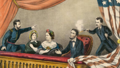 14 April 1865 - President Abraham Lincoln is Shot