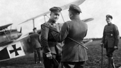 21 April 1918 - Manfred von Richthofen - Red Baron Shot Down